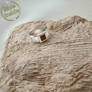 Christian Faith Rings With The Whole Bible - Nano Jewelry