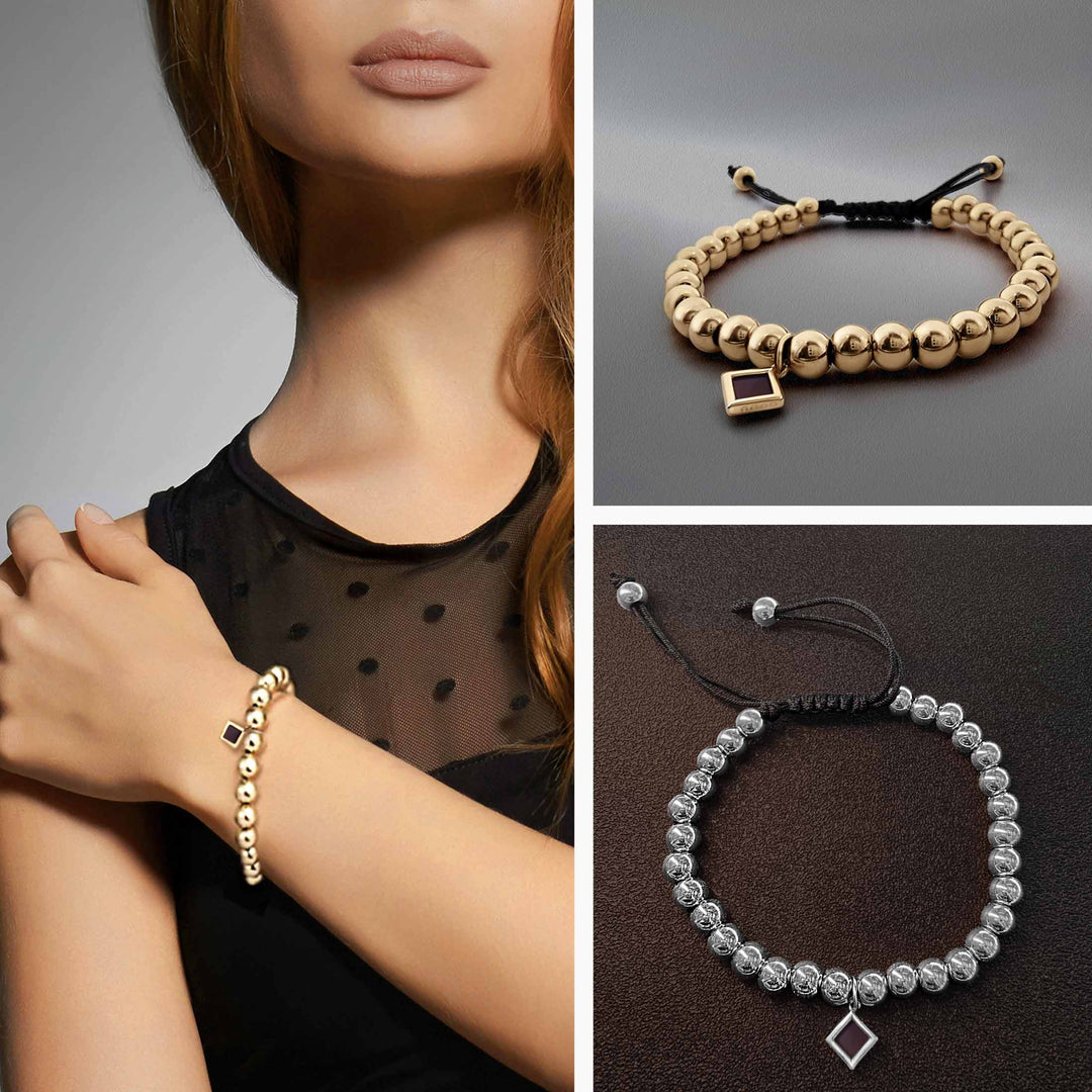 Beads Bracelet With Nano Bible - Nano Jewelry
