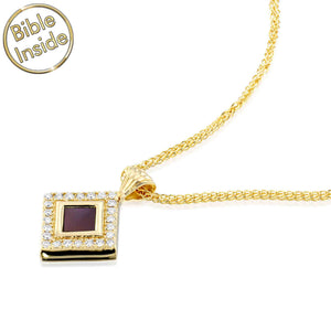 Smallest Bible Womens Necklace - Nano Jewelry