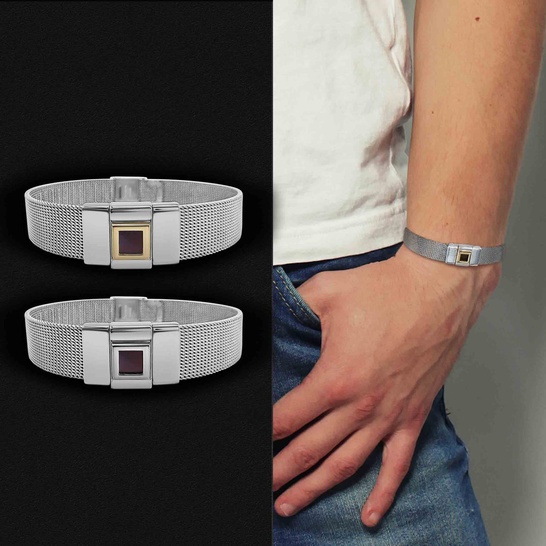 Christian Bracelet For Men With Nano Bible - Nano Jewelry